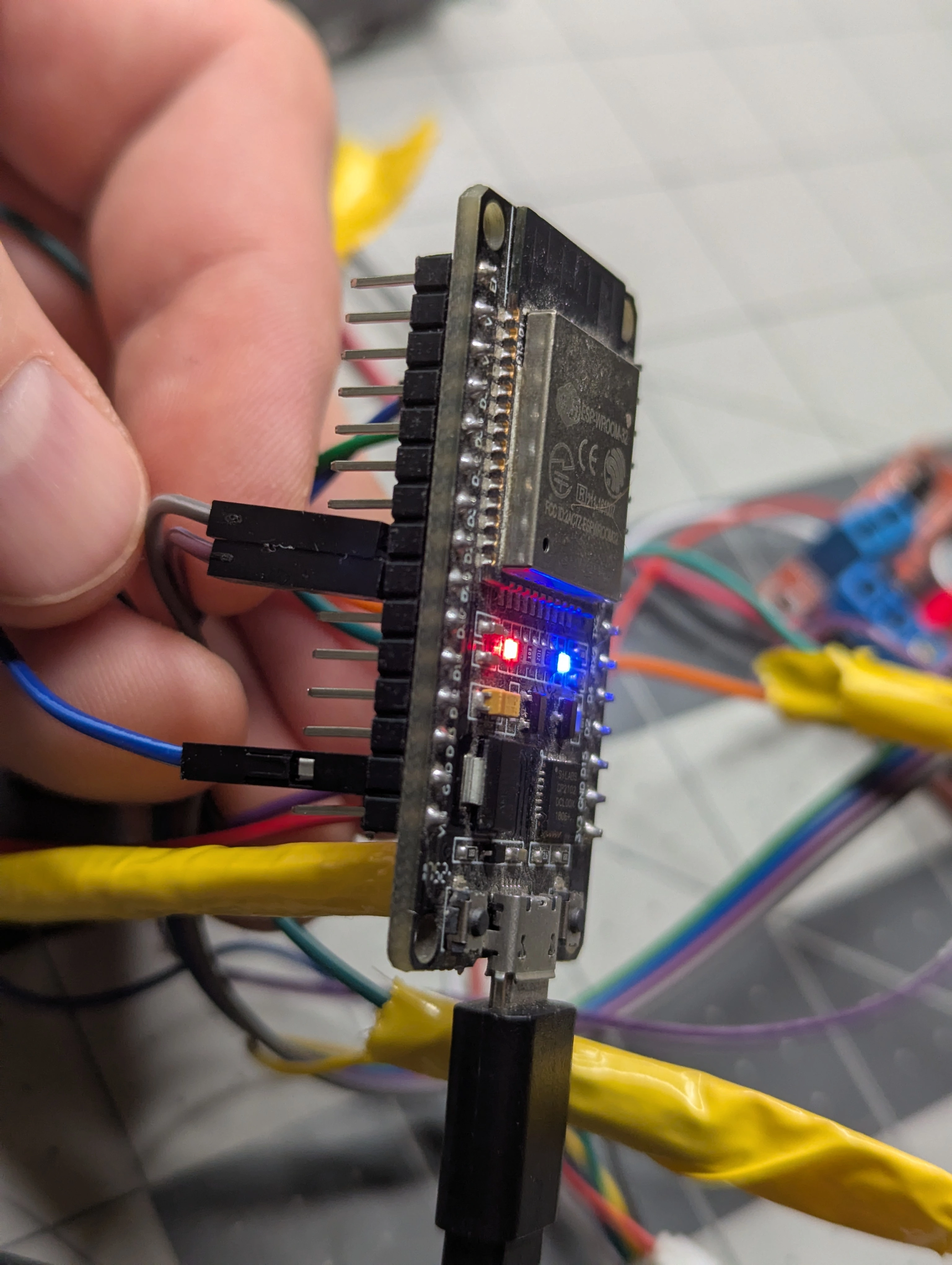 ESP32 to L298N Wiring