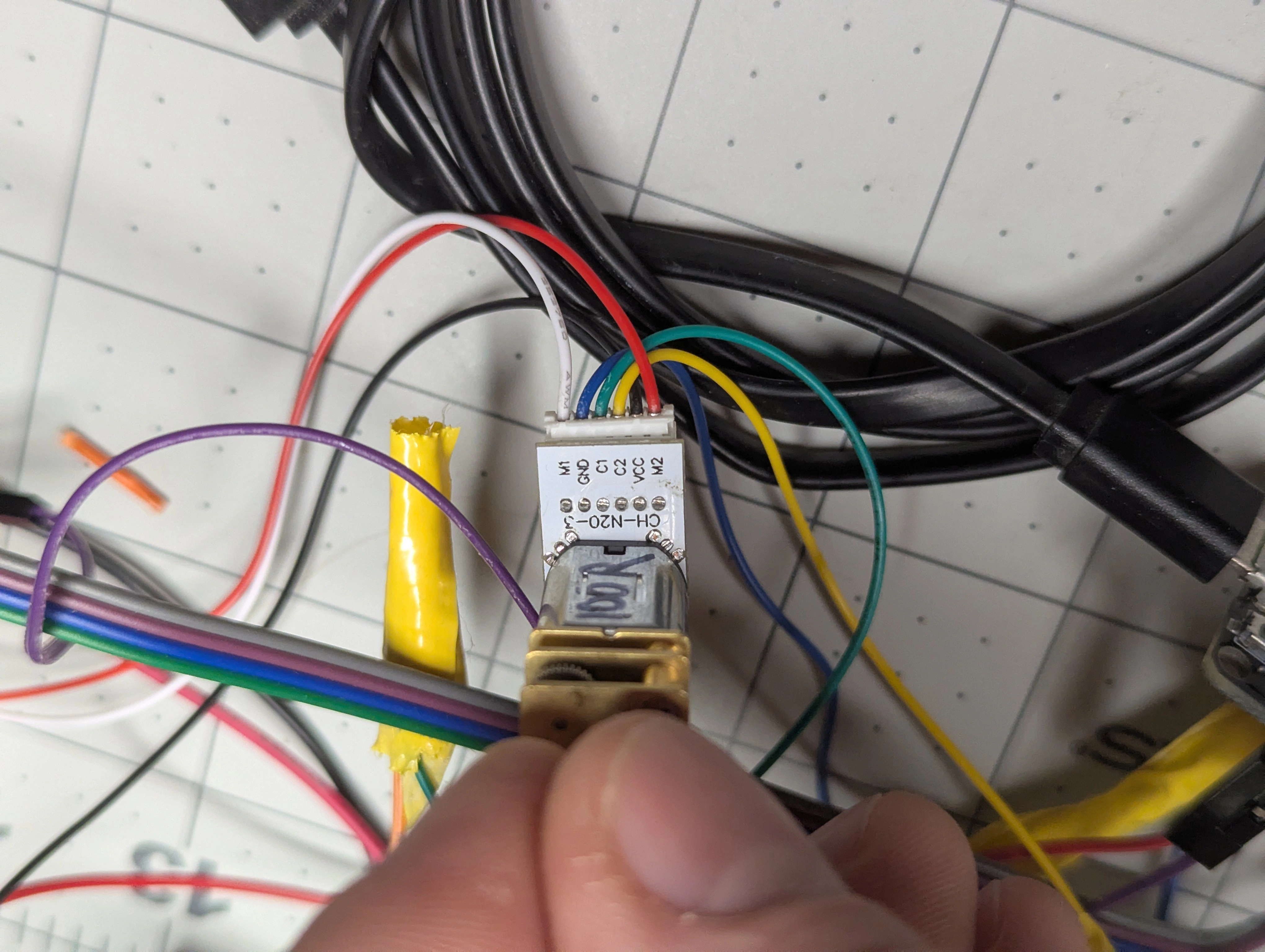 L298N to N20 Motor Wiring