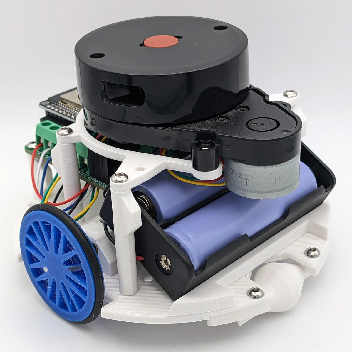 Robot mod using 18650 battery holder