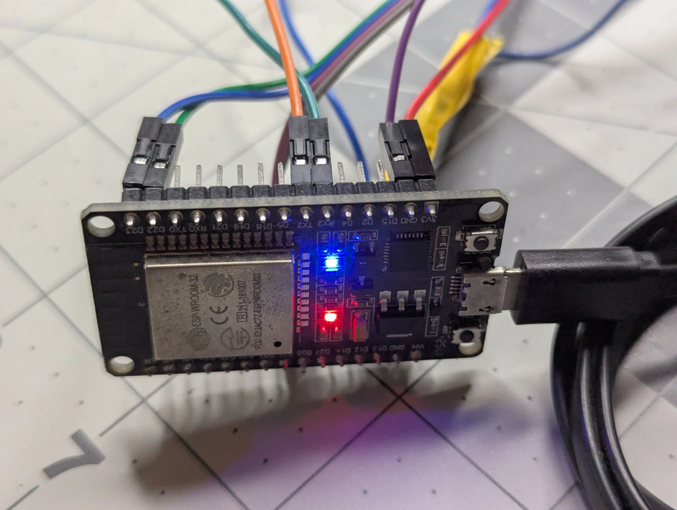 ESP32 to L298N Wiring ESP32 to L298N Wiring