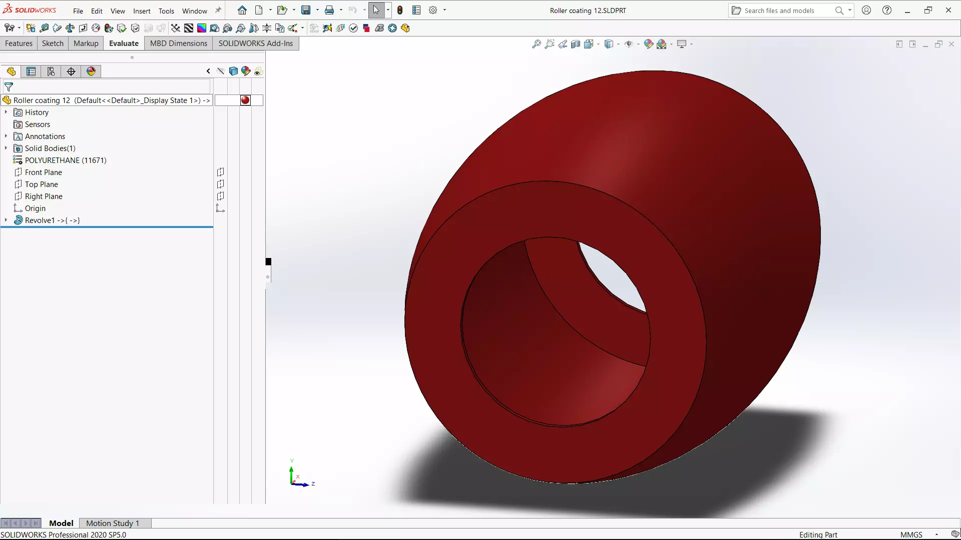 Omni-wheel roller coating