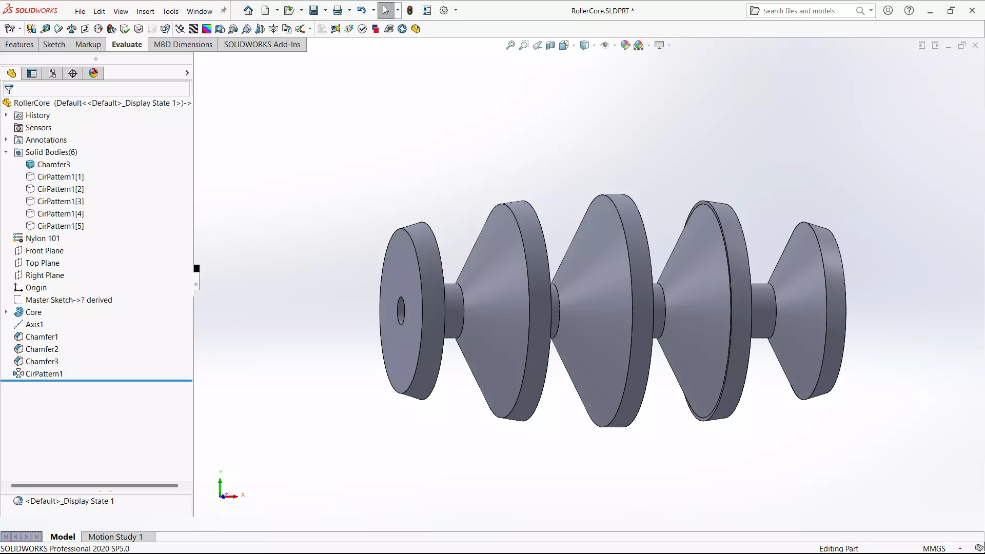 Deprecated omni-wheel roller core