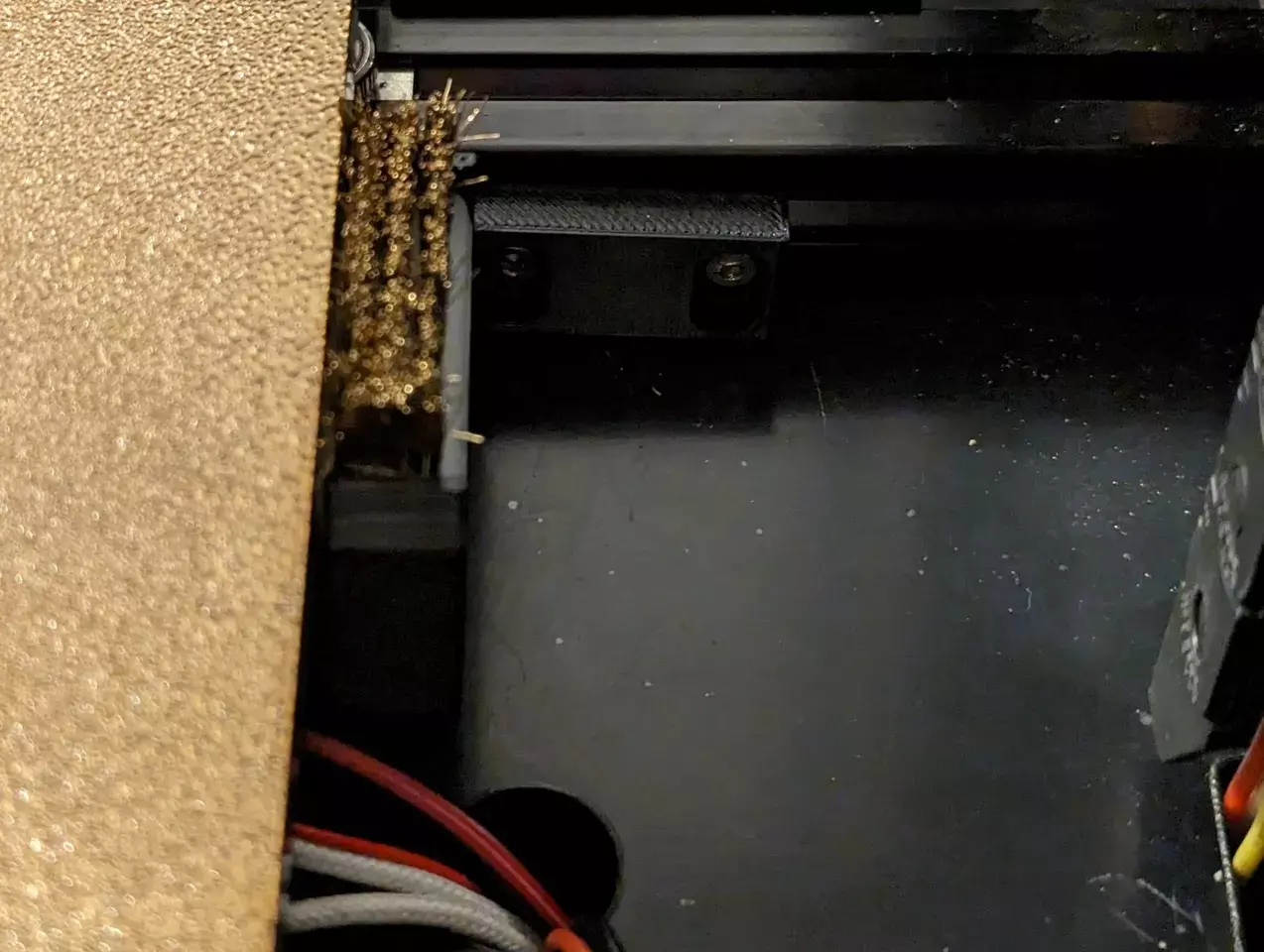 Nozzle brush - view from the back