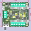 Driver Board for ESP32-DOIT-DevKit-V1, Brushed DC Motors and LiDAR