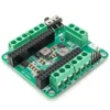 Driver Board for ESP32-DOIT-DevKit-V1, Brushed DC Motors and LiDAR