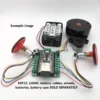Driver Board for ESP32-DOIT-DevKit-V1, Brushed DC Motors and LiDAR