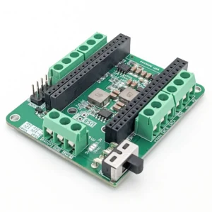 Driver Board for ESP32-DevKitC-V4, Brushed DC Motors and LiDAR