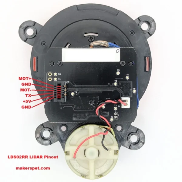 LDS02RR LiDAR Distance Sensor