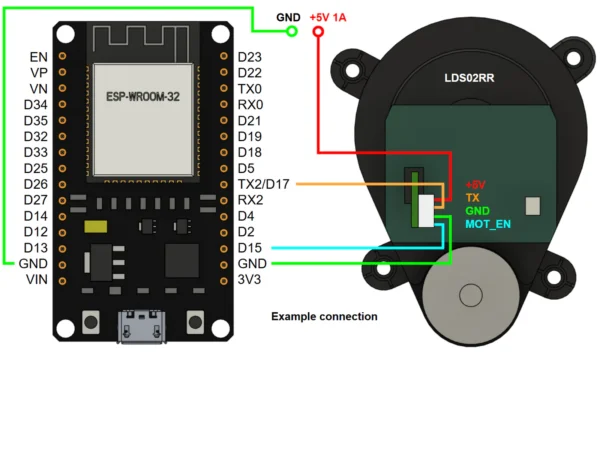 Adapter v0.4 for LDS02RR LiDAR