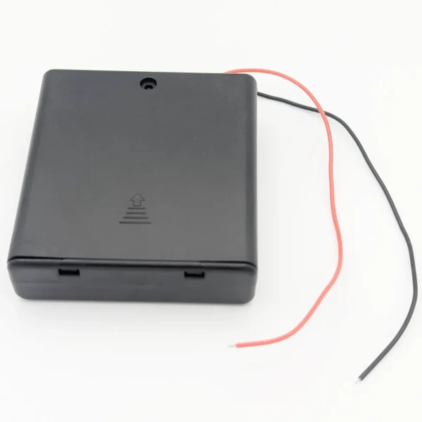 4x AA Battery Holder with On/Off Switch