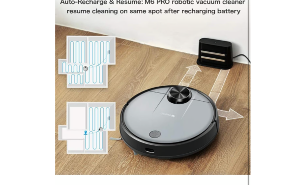 Proscenic M6 Pro auto-recharge dock