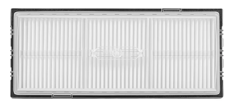 Roborock S7 and S8 series HEPA filter with six pleat cells in a three by two grid